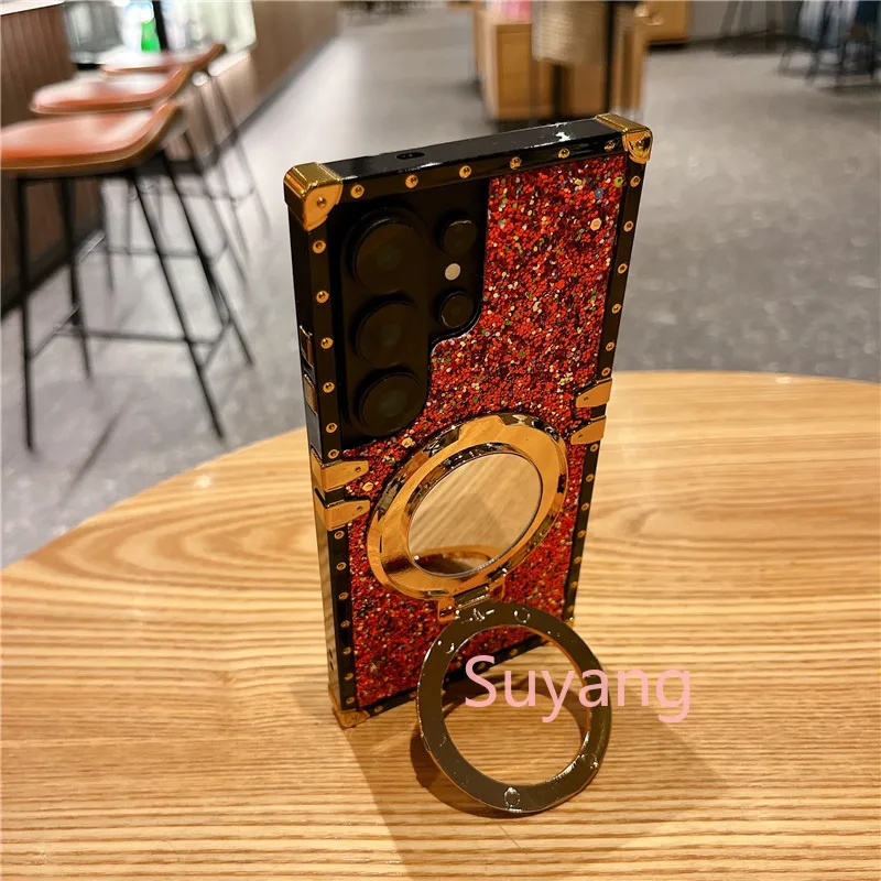 Luxury Glitter Mirror Phone Case For Samsung Galaxy Mobile_voghion.com