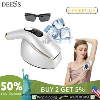 DEESS GP590 PLUS 3in1 Laser Epilator Hair Removal Permanent 0.9s Painless Cool Ipl Laser Hair Removal Machine Unlimited Flashes 1