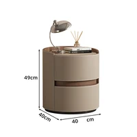 Table De chevet créative délicate, peu encombrante, ronde, pour chambre à coucher, minimaliste, esthétique, meubles De maison 2