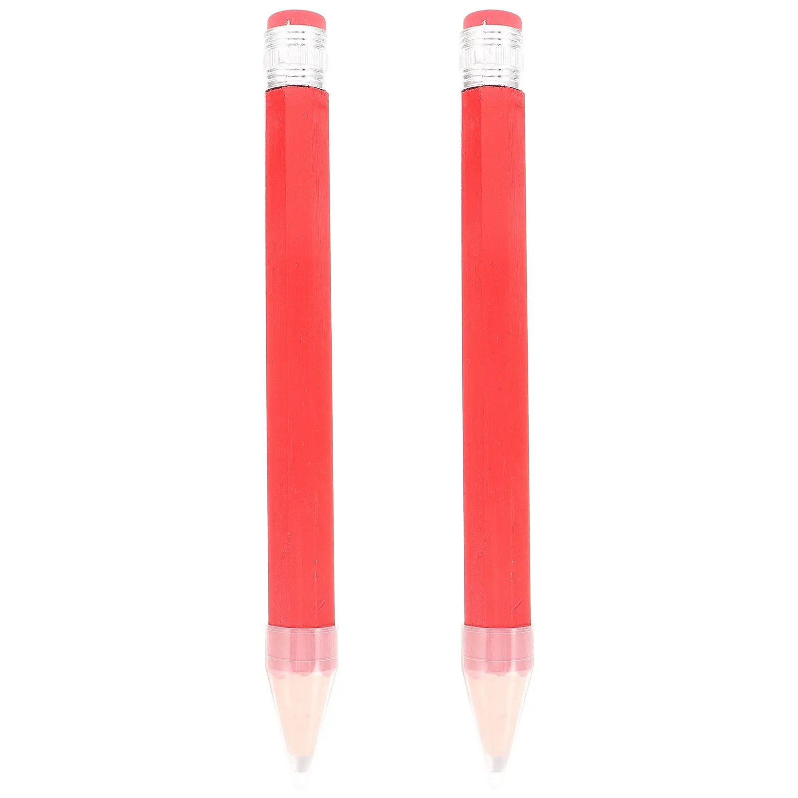 2Pcs 35Cm 나무 연필 대형 드로잉 쓰기 그림 마크 문구 미술 용품 ??스케치 일러스트레이션 부드러운 리드
