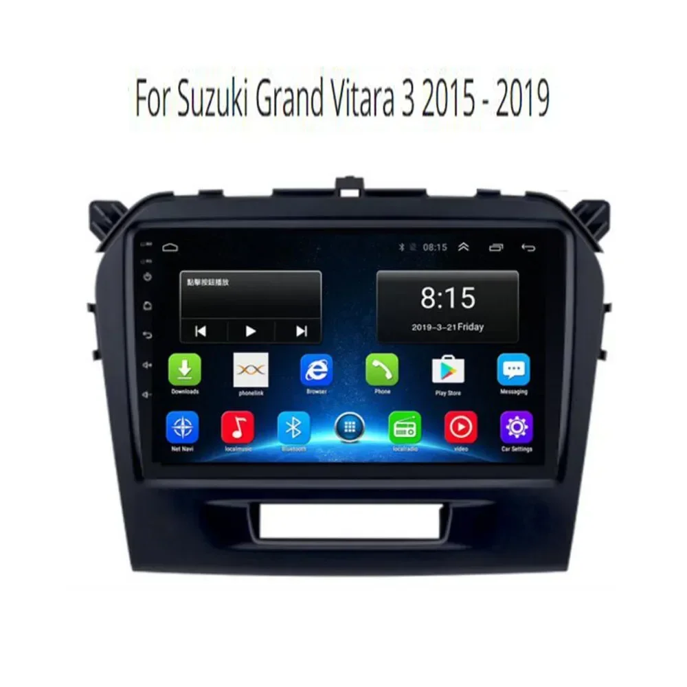 

2 Din Android 13 Car Stereo Radio DVD GPS Multimedia Video Player 5G WiFi Camera DSP Carplay For Suzuki Grand Vitara 3 2015 - 35