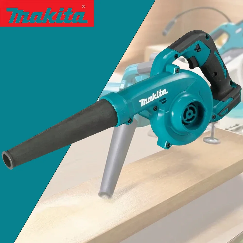 Makita 18V DUB185 Cordless Handheld Leaf Blower LXT Air Blower Dust Blowing Cleaning For Woodworking Garden Power Tools