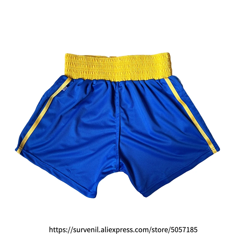 Muay Thai Shorts Quick Dry Boxing Clothes Men Women Kids Sanda Wushu Uniform Gym Martial Arts MMA Suit Boxing Shorts and Vest