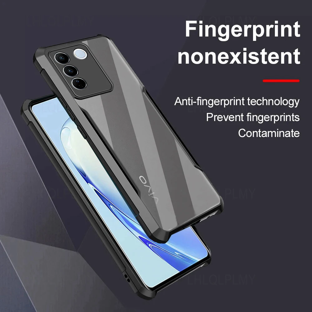 Acrylic Shockproof Silicone Soft Protective Back Cover