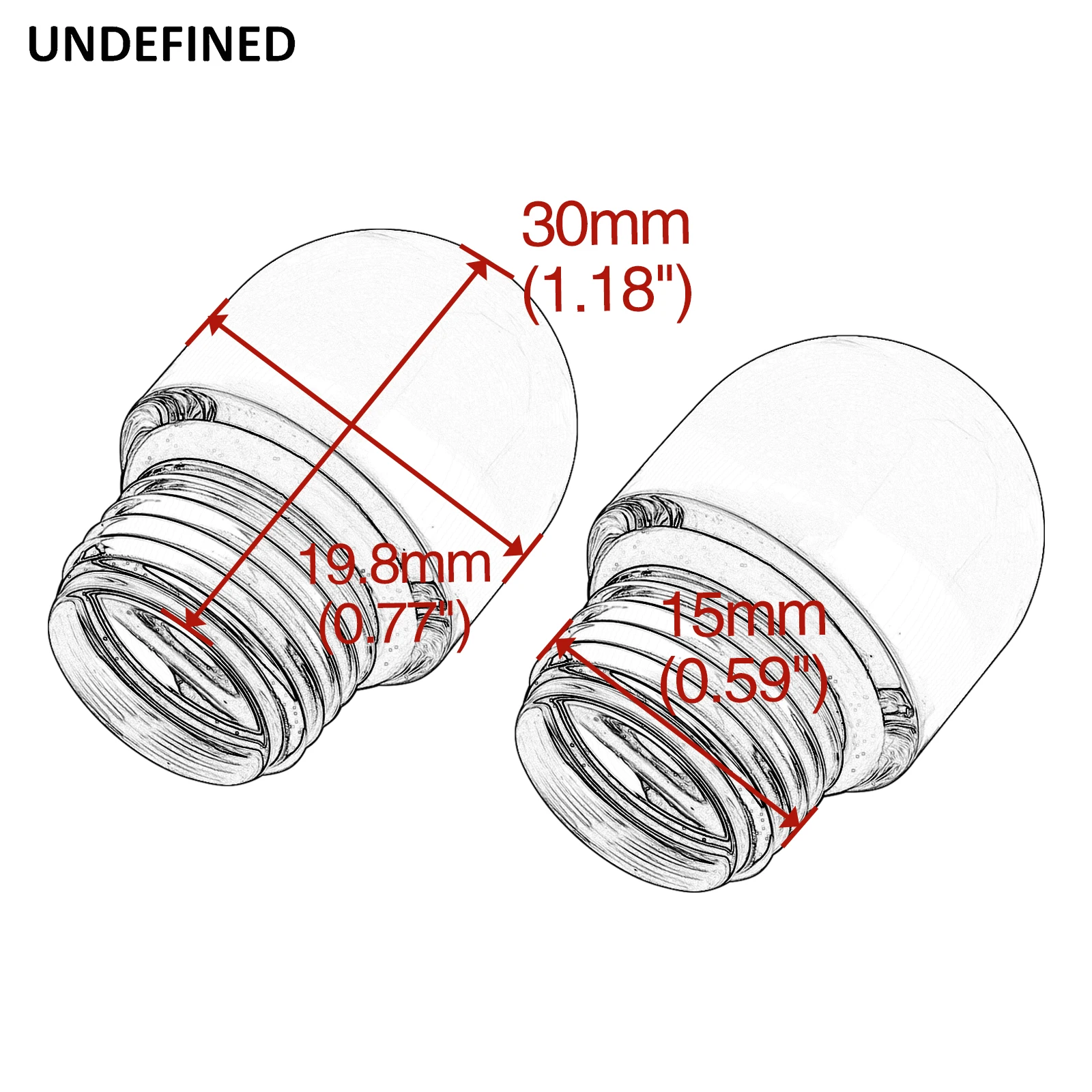 Clear fuel level sight bowl plugs for Holley carburetor 4150 4160 4500 motorcycle carburetor