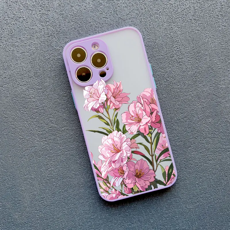 Schlichte Gänseblümchen Handyhülle für iPhone 17 16 15 Plus Pro Max 14 13 12 11 Pro Max Mini X XR XS 14 Plus Blumen Stoßfeste Rückseiten-Cover – Detail 2