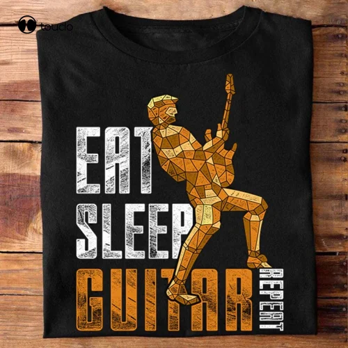 

Guitar Lover T-Shirt Guitarist Music Love Vintage Style Birthday Gift Unisex Tee Shirt Custom aldult Teen unisex unisex