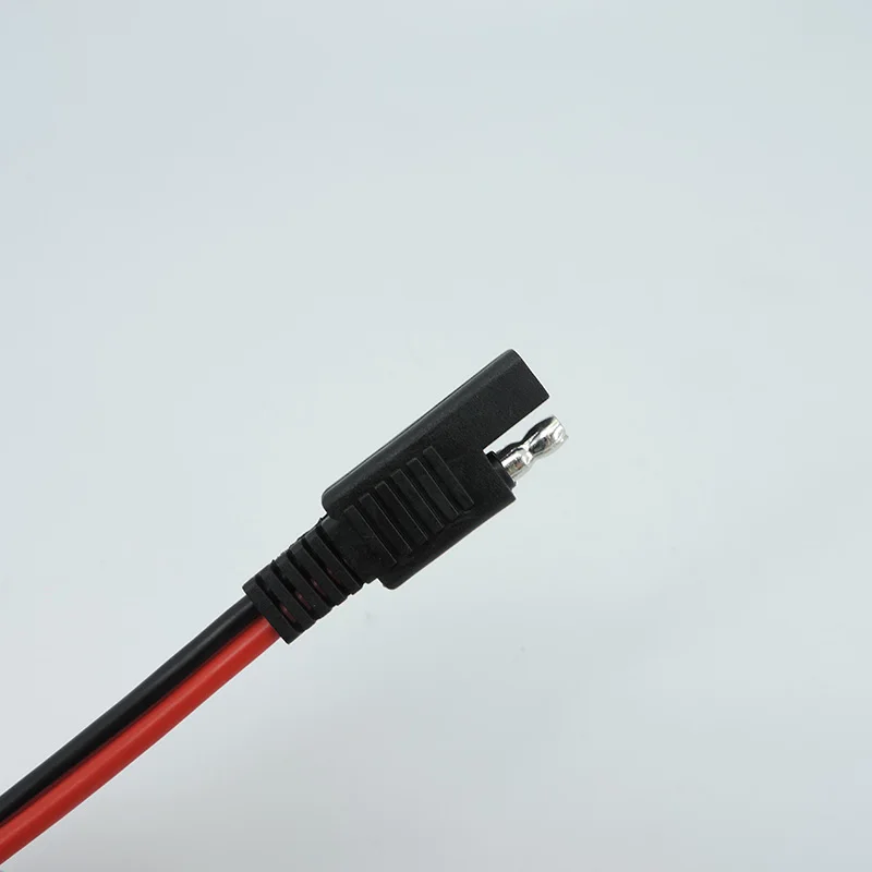 14AWG 36CM 2Pin SAE Schnelltrennstecker zur Batterie Krokodilklemmen Kabelklemmen Anschlüsse Kabel M20 – Detail 3