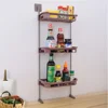 Wc Rek, Plank Boven De Wc Tank, punch-Gratis Multi-Functionele Opslag Rack Met Ondersteunende Voeten Badkamer Accessoires 5