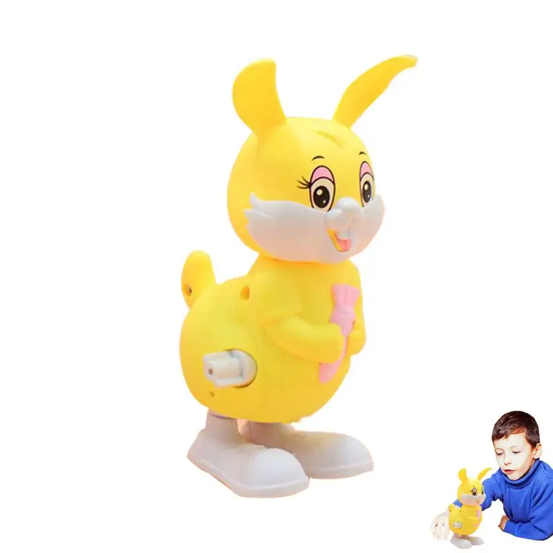 

Bunny Jump Toy Cute Clockwork Rabbit With Windup Toy No Batteries Needed Small Animal Baby Gift For Birthday Party Gifts Easter