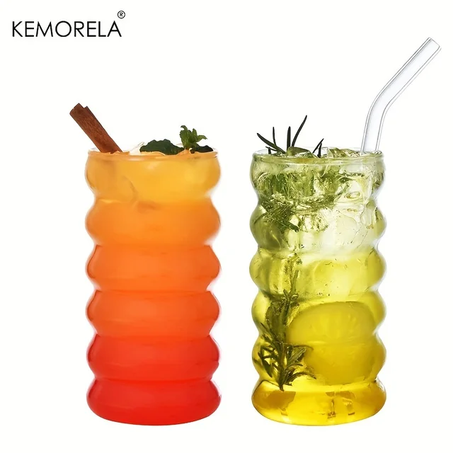 Wave-Shape Beverage Glasses 2