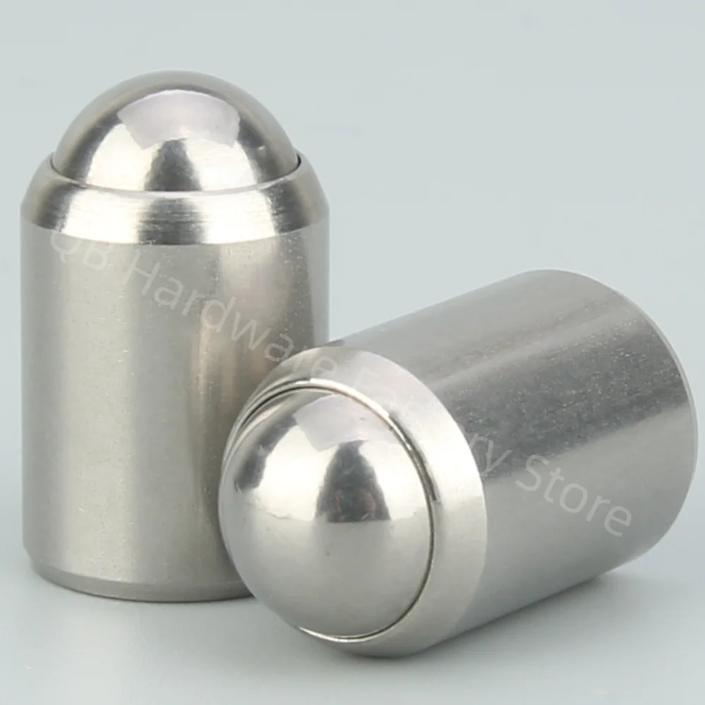 Stainless Steel Ball Lock Pins Precision Positioning Beads Smooth Body Stainless Steel/Brass Plunger Push Fit Ball Spring Ball Plungers