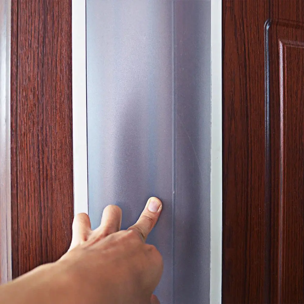 Clear Child Safety Door Hinge Protector Cover Finger Pinch Guard Baby Security for The Back of Door Domestic Kindergarten School