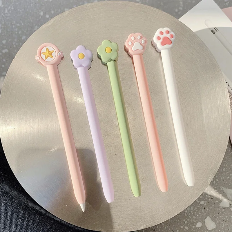 Kawaii Cat Paw Silicone Protective Sleeve Case