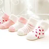 5 Pairs/Set Baby Socks Girls Boys Print Thick Terry Clothes Newborn Accessories Kids Children Toddlers Slipper Gift Clothes 3
