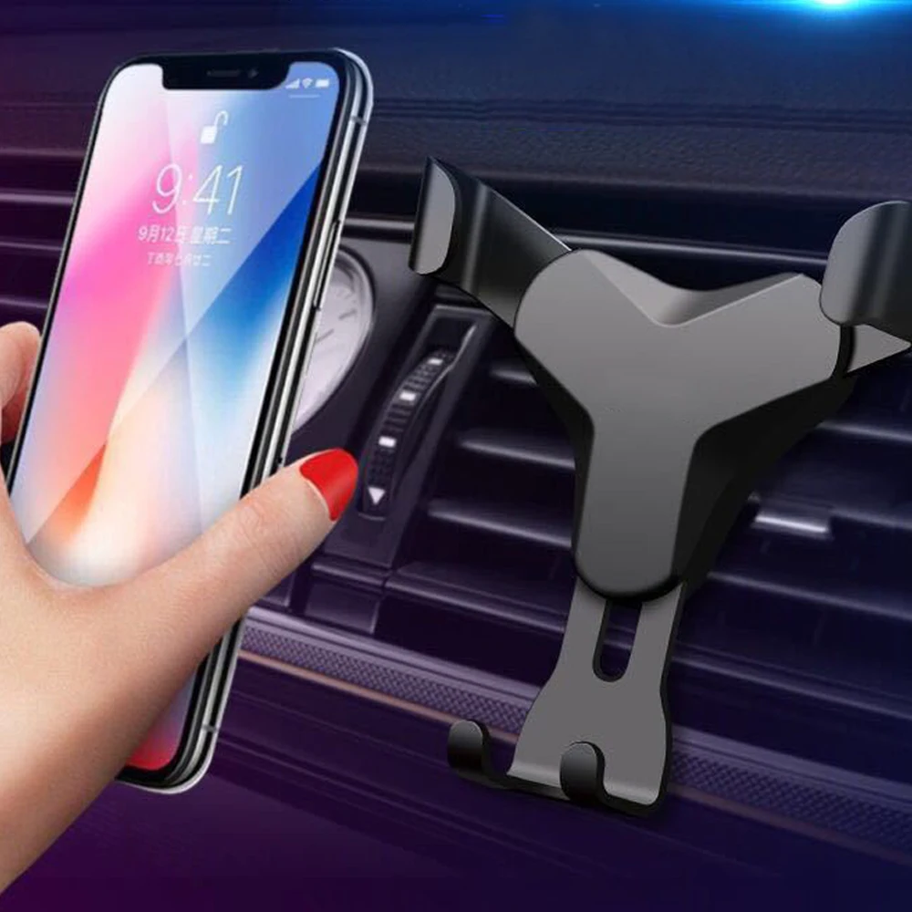 NewGravityCarPhoneHolderAirVentClipMountMobileCellPhone