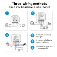 Self Powered Smart Wireless Switch Household Waterproof Tuya Wifi Smarthome Remote Switches Supports Alex AI Voice Control - Image 3