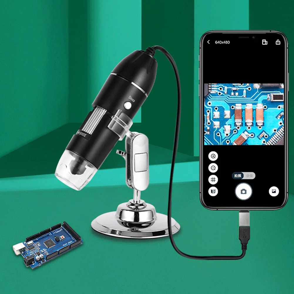 3in1 cŸ USB  ̰ ī޶  ޴ 500/1000/1600X  ̰, LED  Ȯ 