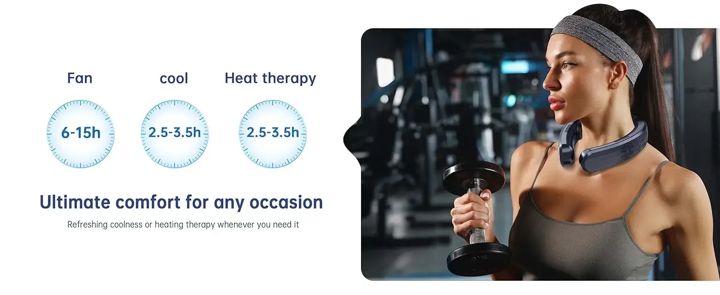 neck air conditioner for large capacity