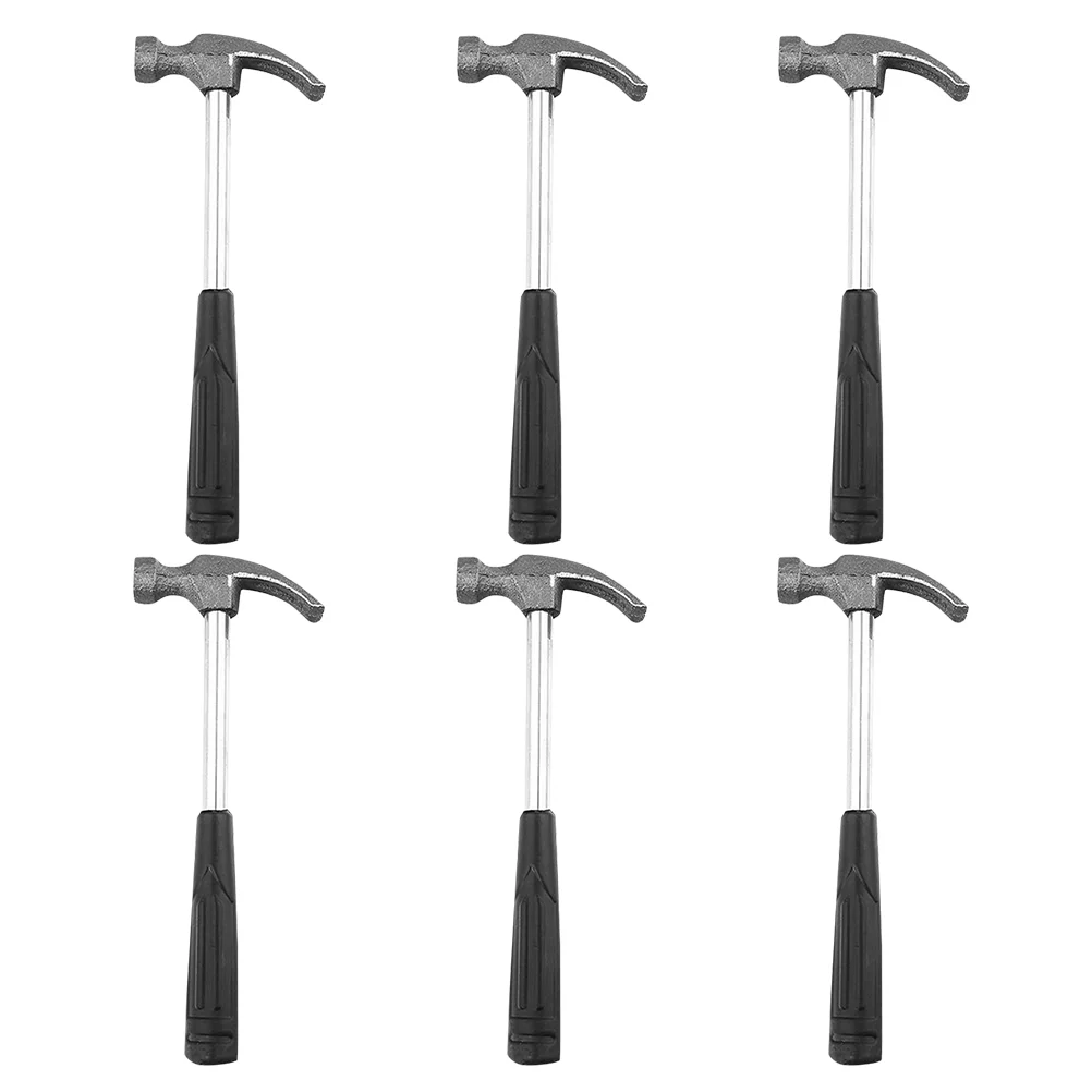 

6 Pcs Small Hammer Tent Camping Canopy Outdoor Stake Practical Lightweight Croissant