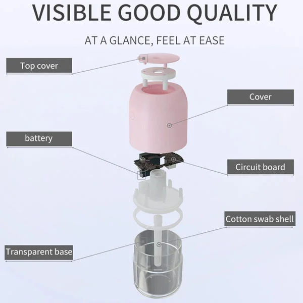 휴대용 미니 USB 가습기 다채로운 자동차 아로마 디퓨저 사무실 침실 여행용 무소음 미스트