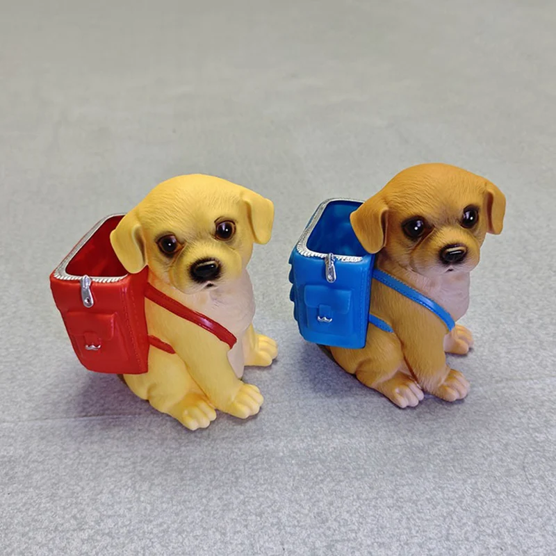 Dog Desk Pencil Holder Labrador Retriever Unique Pencil Cup Funny Desktop Organizer Desktop School Desk Decoration Cute