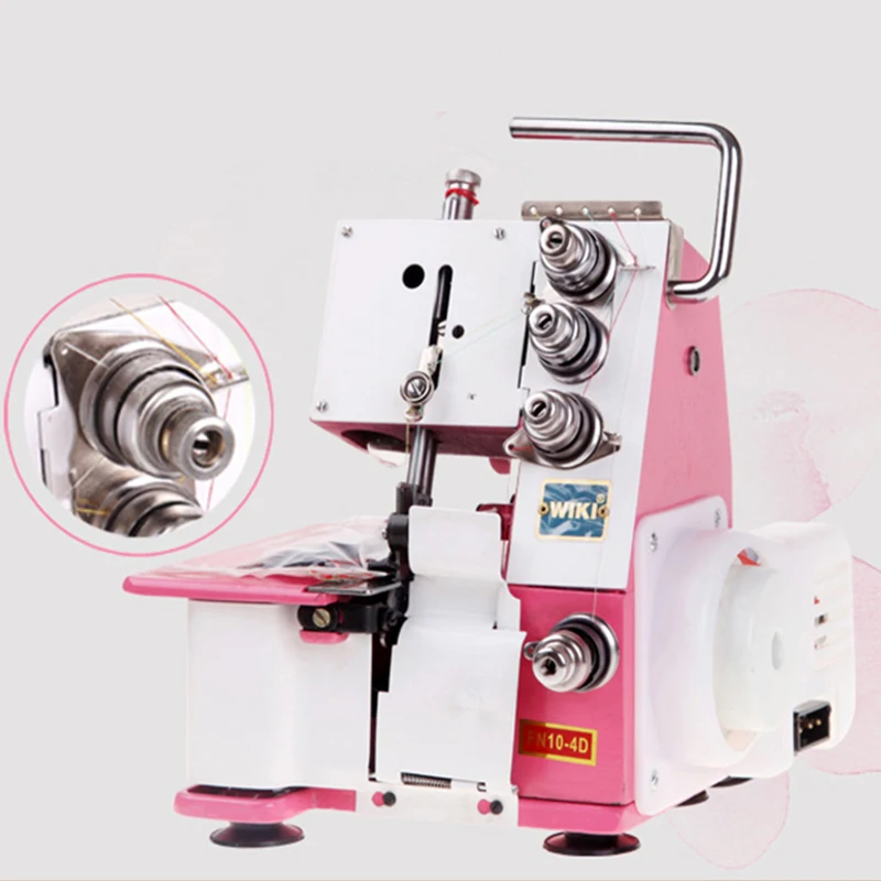 Upgrade Overlock Sewing Machine Household Four-thread Overlock Machine Electric Desktop Overlock Sewing Machine Small Sewing Mac 5