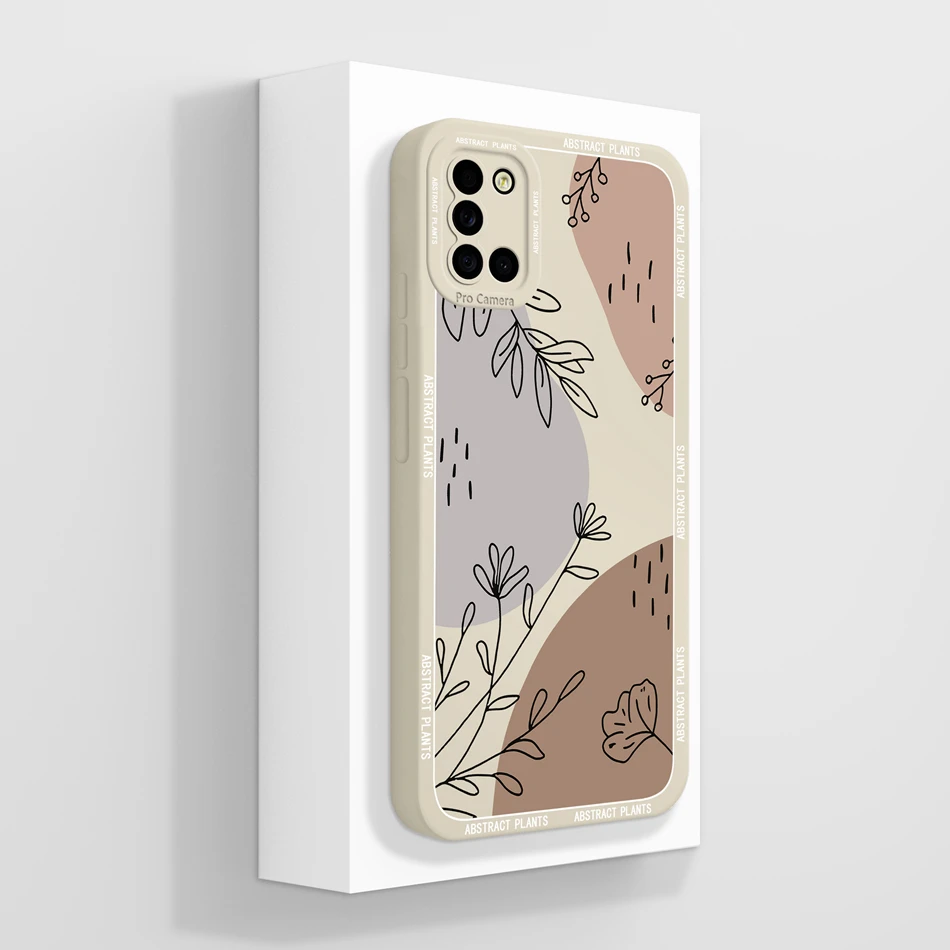 Aesthetic Soft Silicone Phone Case with Full Protection and Anti-Shock Design