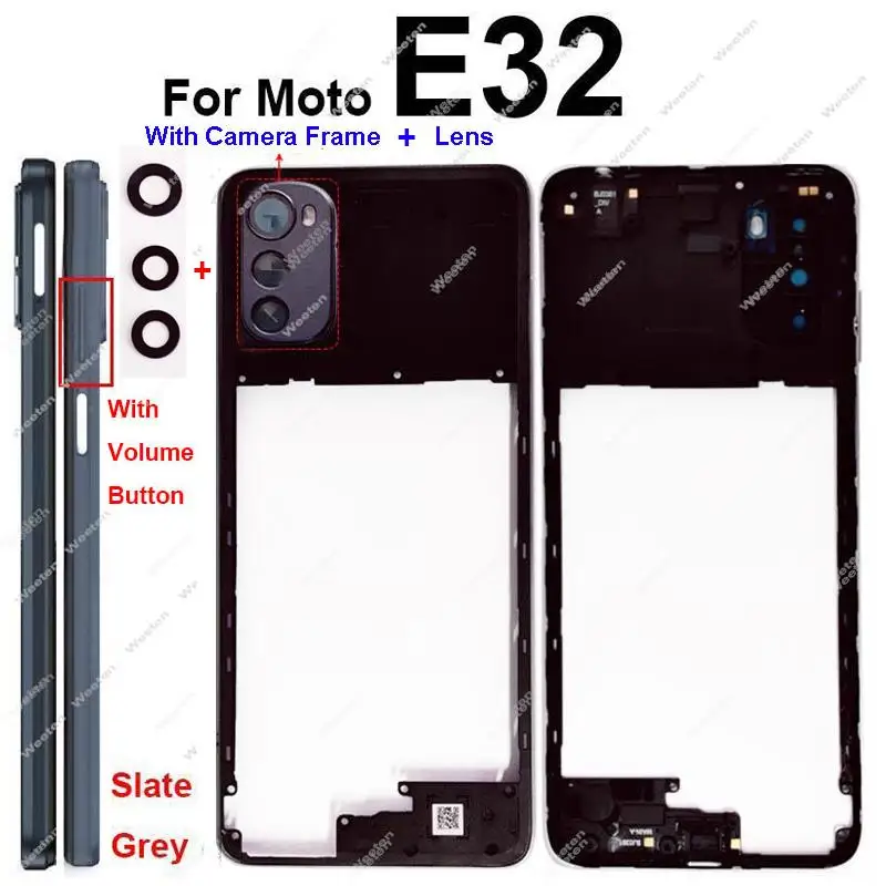 Enhanced Middle Frame Cover with Lens Frame Parts