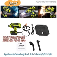 Upgraded Welding Machine Handheld Welder IGBT Inverter 6 Variable Current Adjustment for 3/32"-1/8" Wire Rods 1