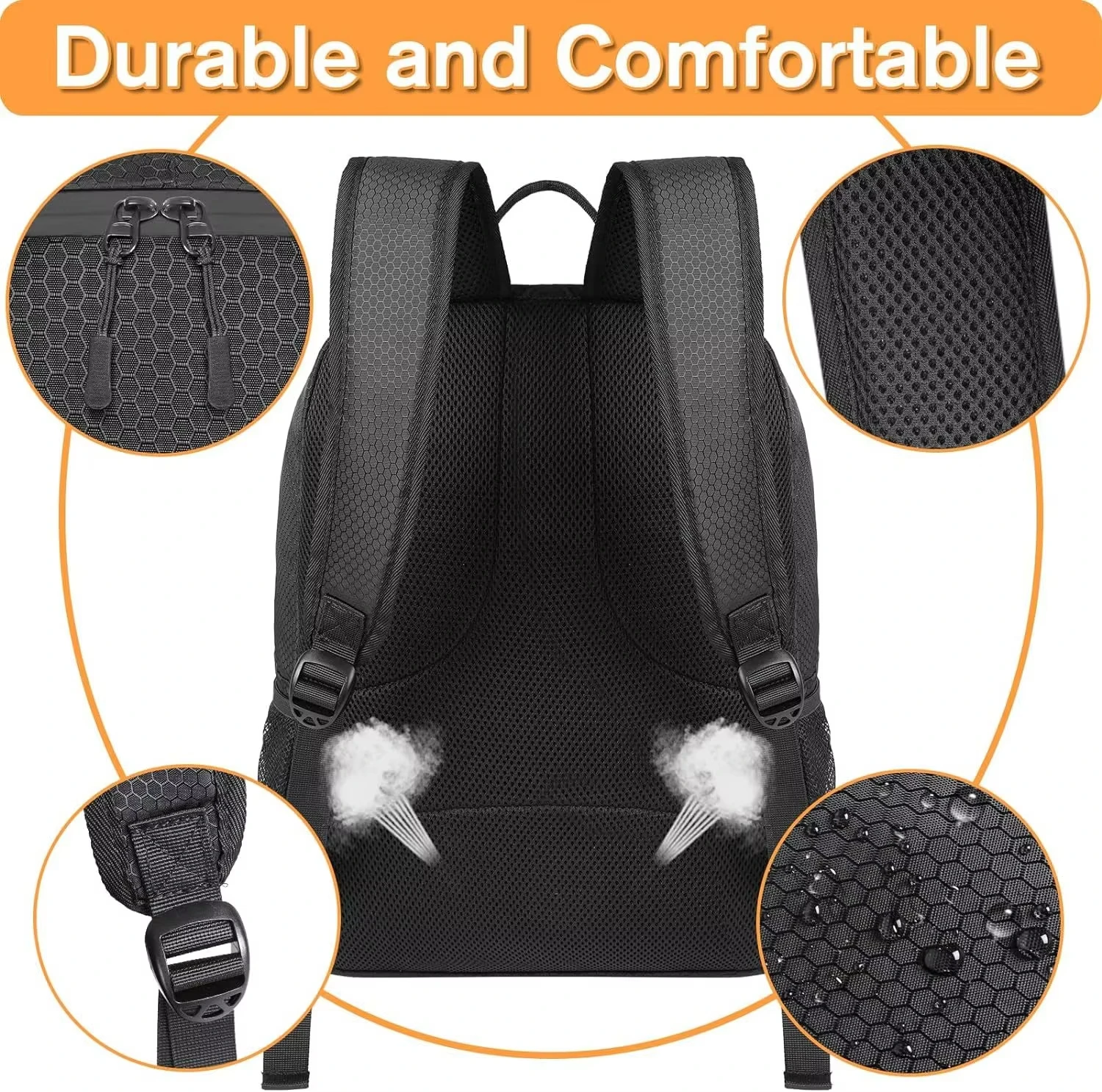 Outdoor Sport Gym Backpack Lightweight Football Bag Waterproof Sports Equipment Bags Suitable for Basketball Volleyball Bag 4