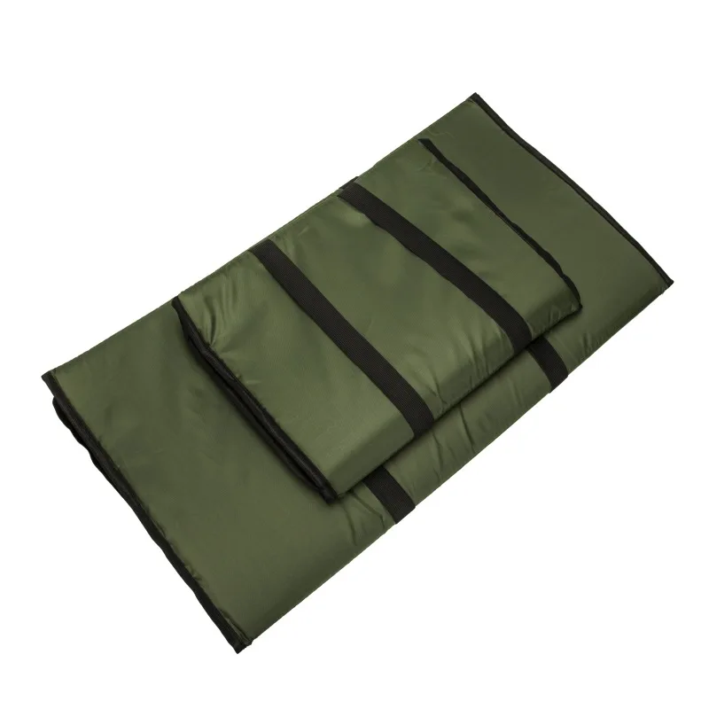 Tapis de décrochage 3 couches pliable pour carpe - Protection poisson 80x35cm/100x60cm - Pêche carpe