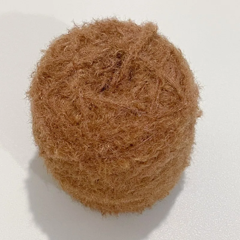 Featured Doll Mixed Thread, DIY Woven Toy, Animal Baby Hair Clip Wire, Cotton Yarn for Crochet, 50g per Pack 6