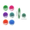 Fidget Worm Elastic Mesh Worm Unpacking Morphing Fidget Toy Six Sided Pressing Stress Relief Squishy Worms Stress Relief Toys 5