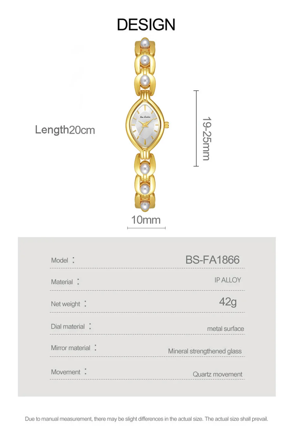Elegante Luxusuhren für Damen, modisches Armband, ovale Quarz-Damen-Kleideruhr, 2025, neue weibliche Golduhr, Geschenke – Detail 5