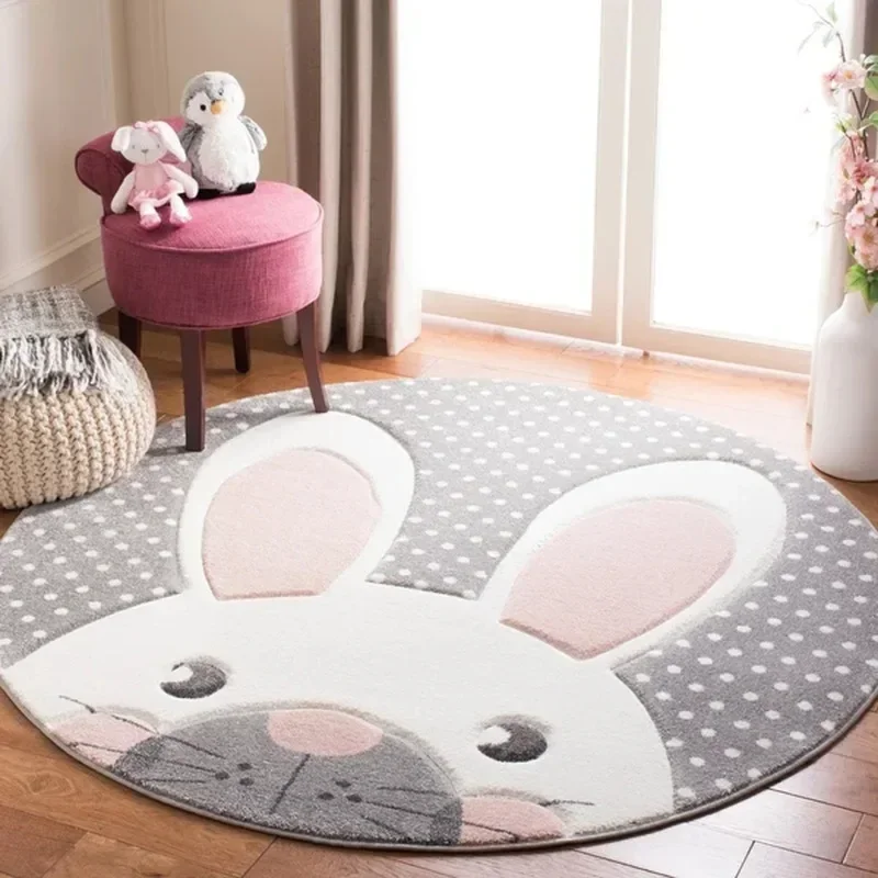 

kitchen bathroom small rug bedroom carpet living room rugs Rabbit carpet baby crawling mat entrance carpet home decoration