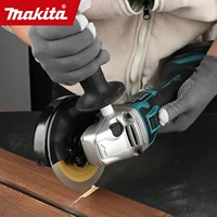 Meuleuse sans fil Makita DGA504 à dégagement 2025, roue: 125 mm, batterie 6,0 Ah, 8500 r/min, 680 W, idéale pour le meulage du métal et la coupe du bois 6