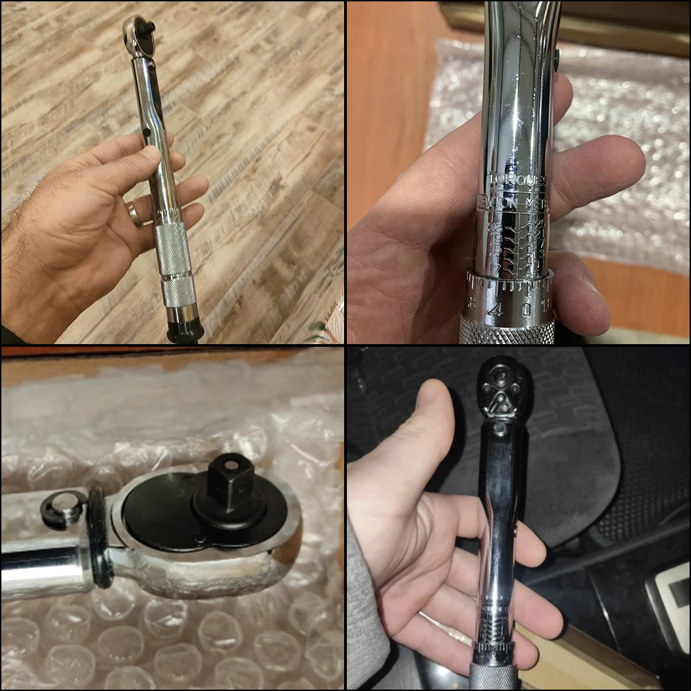 Einstellbarer Drehmomentschlüssel 5-25 N.m Mikrometer 1/4'' Antrieb Professioneller Schraubenschlüssel Handwerkzeug Auto Fahrrad Motorrad Demontagewerkzeug – Detail 12