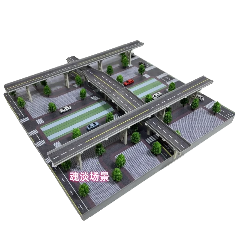 1/350 EVA 특수 카메라 도시 장면 건물 모델 고가 플랫폼 플라스틱 장면 디오라마 레이아웃 장난감