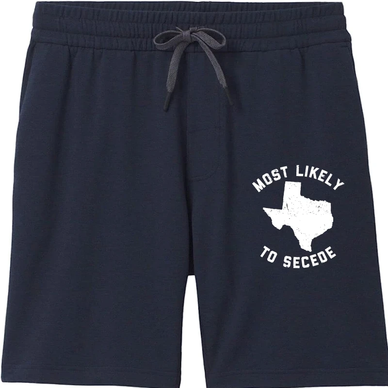 

Забавные мужские шорты Техаса с надписью "скорее всего седес", мужские хлопковые шорты для фитнеса, Рождественские шорты с принтом