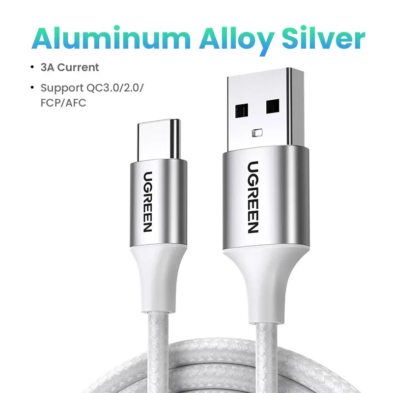 ตัวเลือกสินค้า สายชาร์จ USB Type-C 3A สำหรับ iPhone 15, Xiaomi, Samsung