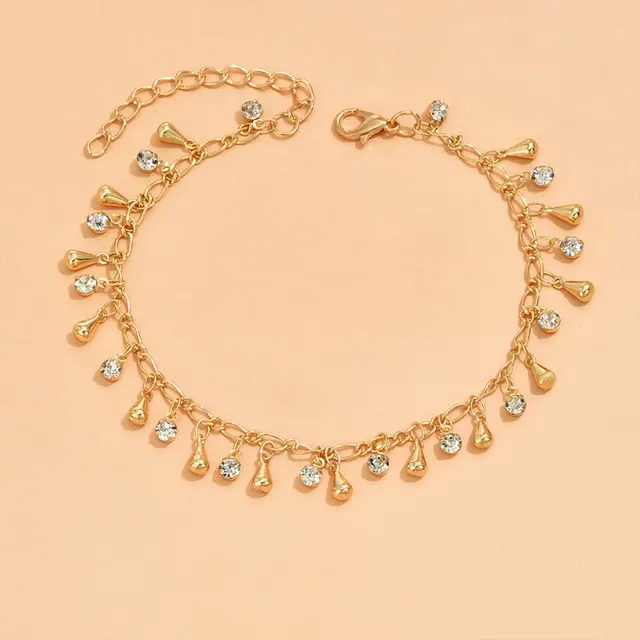 손목에 패션과 호사를 선사하는 LUXUSTEEL 발목 팔찌