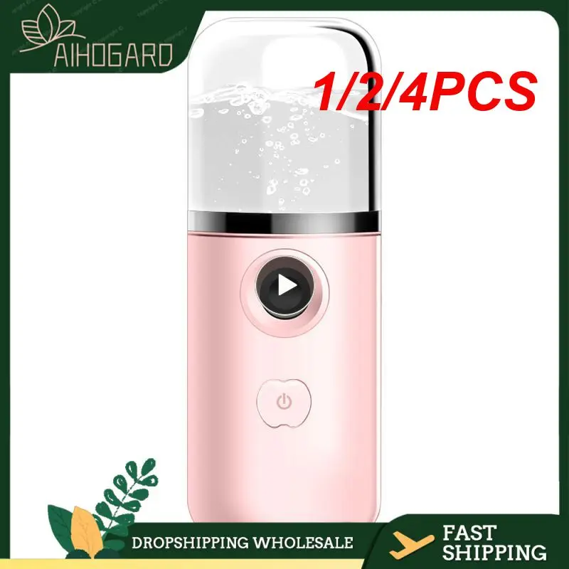 

1/2/4PCS Nanomister Lashes Sprayer Nebulizer Machine For Eyelashes Mini Face Steamer Sprayer Portable Hydrating Nanometer Mist