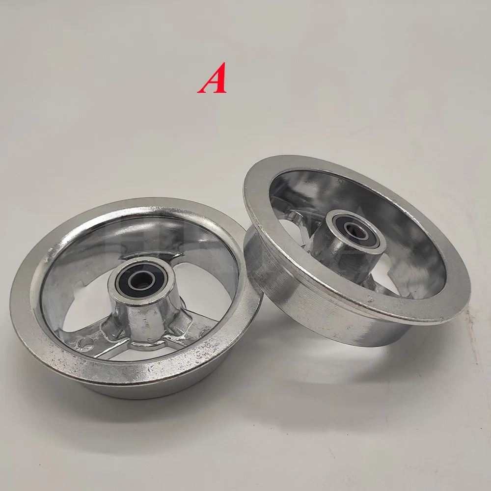 4.10/3.50-4 4.00-4 3.00-4 Aluminum Alloy Wheel Rims Hub for MIni Motorcycle Electric Scooter Gas Scooter ATV