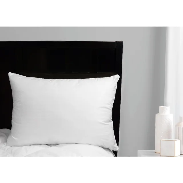 Comfort Complete Bed Pillow Standard Queen Size Hotel Quality Supportive Down Alternative Fiber Fill Washable Bed Pillow for Back Stomach Side Sleepers 1