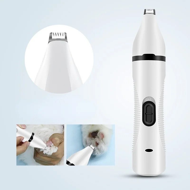 Clipper Pet 3 IN 1 Cordlress Pet Grooming Trimmer Dog Hair Trimmer Paw Nail Grinder Foot Toe Hair Cutting Machine Cutter Cat pet clipper dog hair trimmer pet hair trimmer dog clipper pet nail grinder