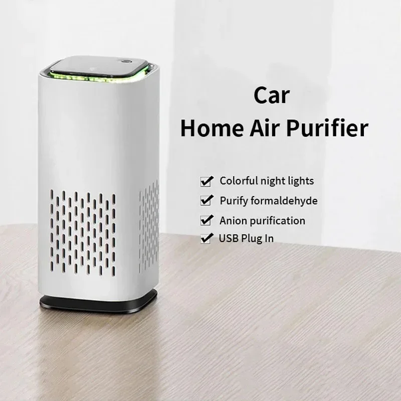 Mijia Air Purifier Cleaner Negative Ion USB Direct Plug Cleaner Purifier Remove Formaldehyde Household Car Accessories