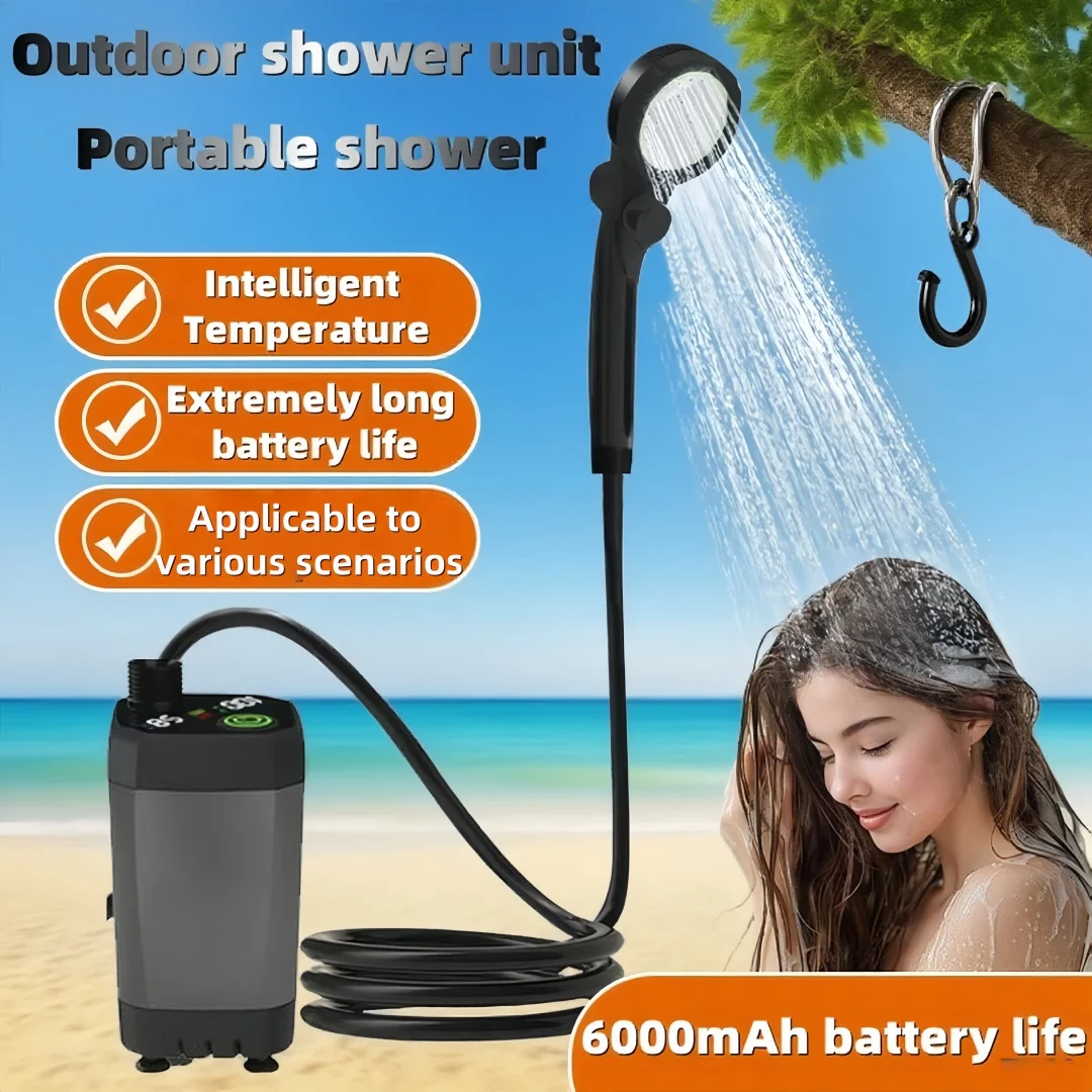 Rechargeable Portable Camping Shower 1
