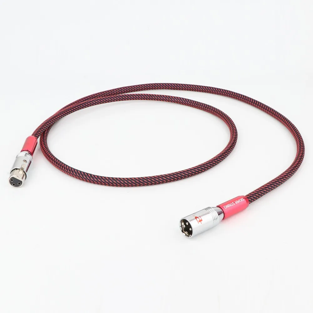 High Qualit Aes/ebu Digital Audio Cable Silver Balanced Xlr Plug Pre