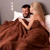 Plus Size Shaggy Blankets for Couple, Winter Thickened Warm Blanket | Waterproof Luxury Rectangle Napping Blanket 4